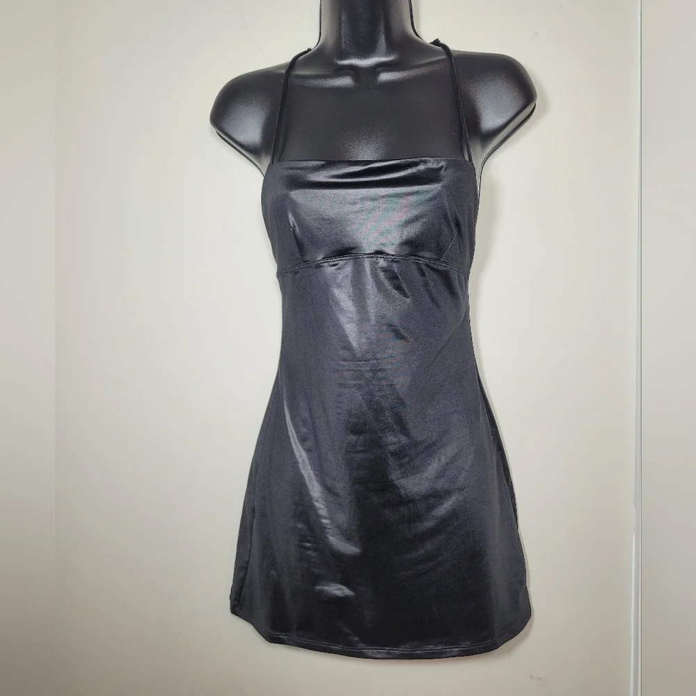 NWT Intimately Free Black Lacey Night Dress sz XS OB1596818